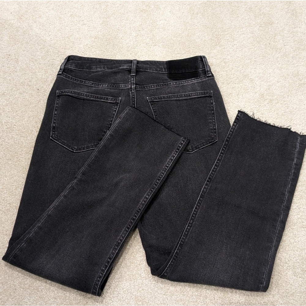 Gap vintage slim sky high black jeans